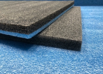 Espuma de polietileno BICOLOR (gris + azul) alta densidad 10mm